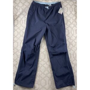 ZeroXposur Snow Ski Pants Mens XL Navy Blue New Adjustable Cuffs Windbreaker